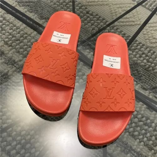 Louis Vuitton 2021 Men's Leatehr Slipper,LOUS2… - 1