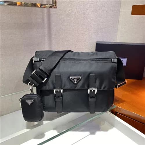 [프라다]Prada 2021 Women's Nylon Cross Bag,30cm,1… - 1