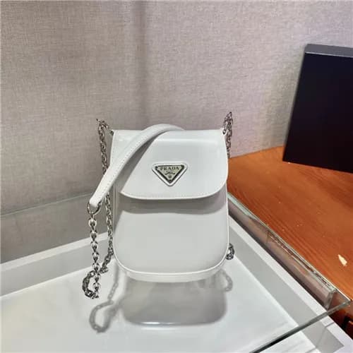 [귀염뿜뿜]Prada 2021 Women's Leather Shoulder Bag,… - 1