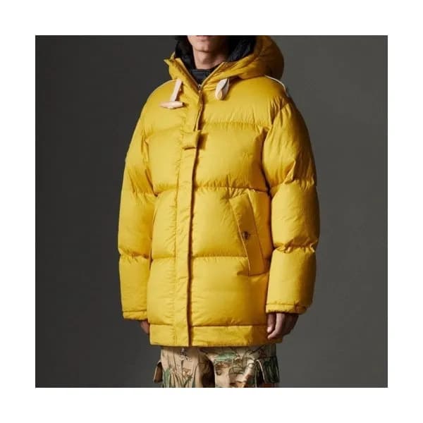 Moncler Womens Patch Logo Modern Duck Down Short… - 1