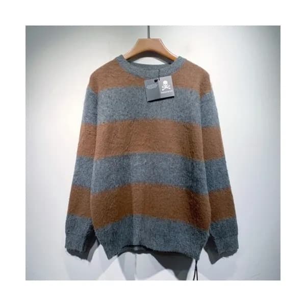 Mastermind Japan Mens Sweaters Gray - 마스터마인드 재팬 20… - 1
