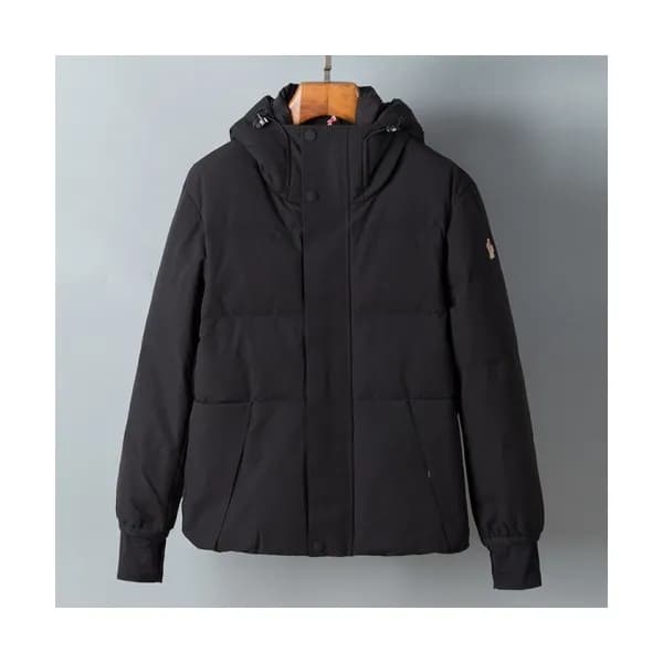 Moncler Mm/Wm Patch Logo Modern Down Padding Blac… - 1