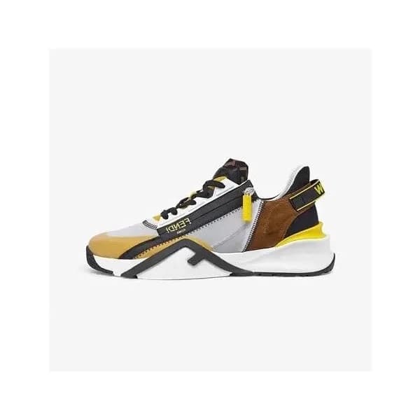 펜디 남성 캐쥬얼 브라운 스니커즈 - Mens Brown Sneakers - fen0119… - 1