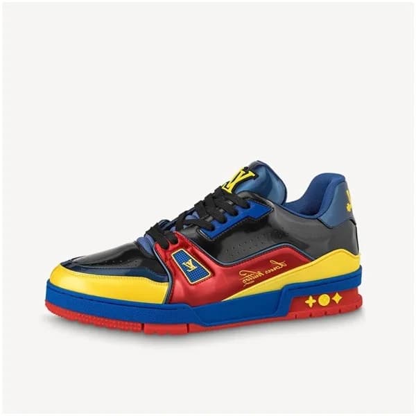 루이비통 남성 Trainer 블랙 스니커즈 - Mens Black Sneakers - lo… - 1