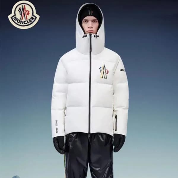 몽클레어 남성 모던 화이트 패딩 - Mens White Padding - Moc02508x - 1