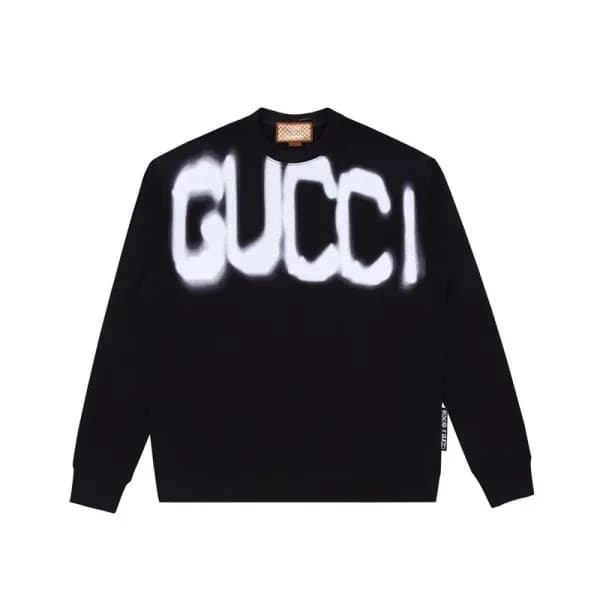 구찌 남성 캐쥬얼 블랙 맨투맨 - Mens Black Tshirts - Guc05169x - 1