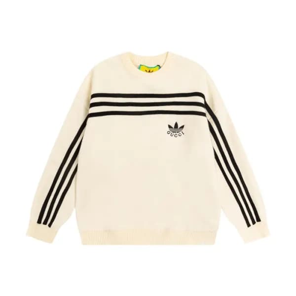 구찌 남성 베이직 아이보리 스웨터 - Gucci Mens Ivory Sweaters - G… - 1