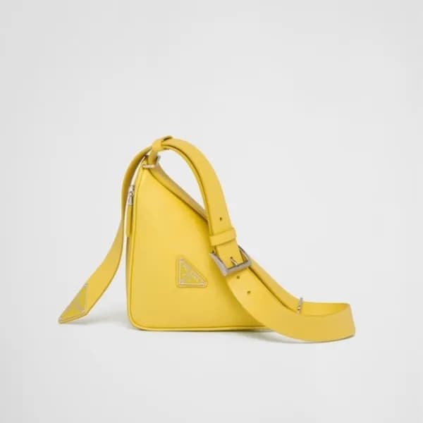 프라다 남성 옐로우 슬링백 - Prada Mens Yellow Fanny Bag - pr5… - 1