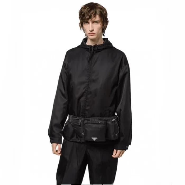 프라다 남성 블랙 힙색 - Prada Mens Black Hip-sack - pr113x - 1