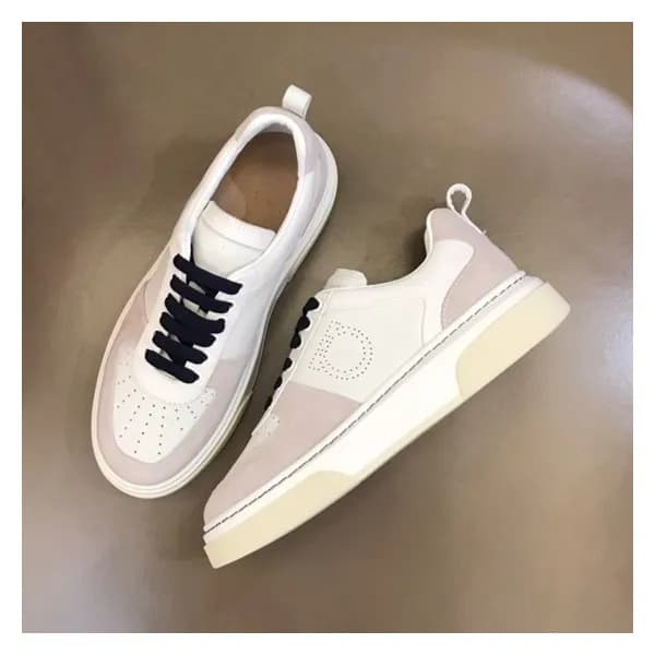 페라가모 남성 화이트 스니커즈 - Ferragamo Mens White Sneakers -… - 1