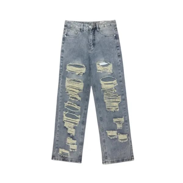 발렌시아가 남성 블루 청바지 - Balenciaga Mens Blue Jeans - ba5… - 1