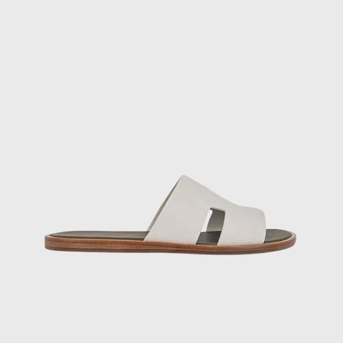 에르메스 남성 이즈미르 샌들 【매장-150만원대】 - Hermes Mens White Sl… - 1
