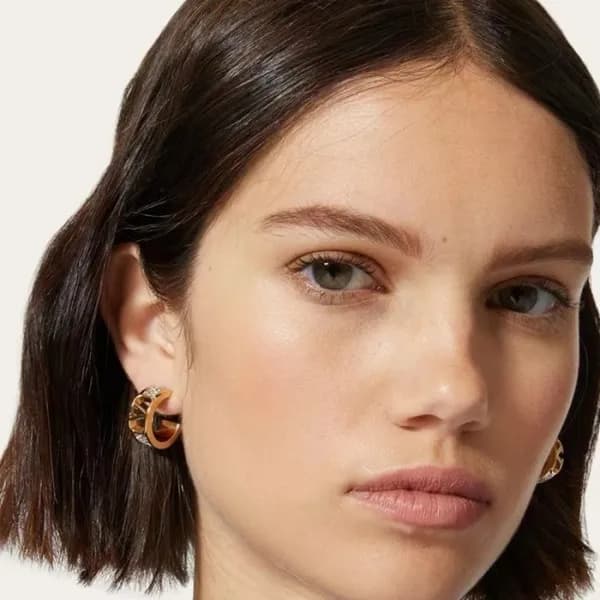 발렌티노 여성 골드 이어링 - Valentino Womens Gold Earring - a… - 1