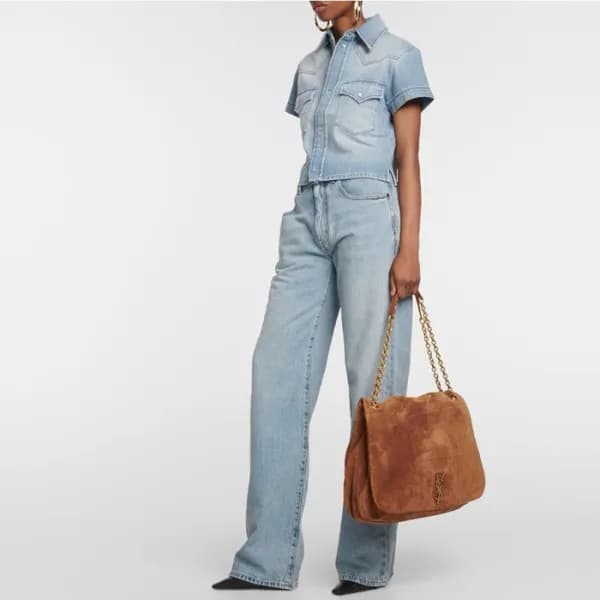 입생로랑 여성 카멜 숄더백 - Saint Laurent Womens Camel Should… - 1