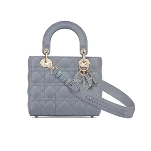 디올 여성 블루 레이디 백 - Dior Womens Blue Lady Bag - dib74… - 1