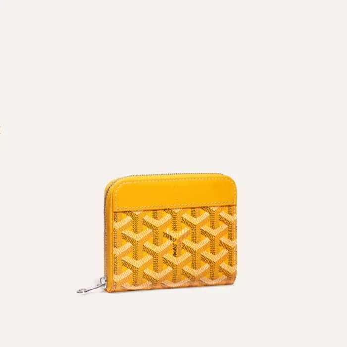 고야드 남/녀 마티뇽 옐로우 지갑 PM - Goyard Unisex Matignon Wal… - 1