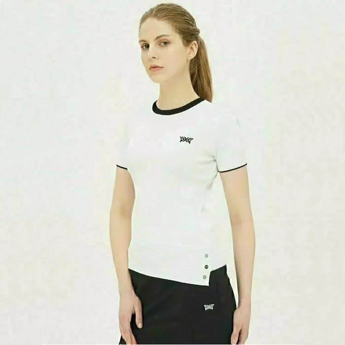 PXG 여성 썸머 언밸런스 라운드넥 스웨터 - gol1025x - 1