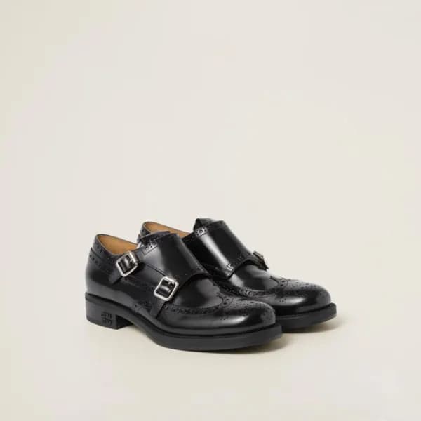 미우미우 여성 블랙 구두 - Miumiu Womens Black Shoes - mis167… - 1