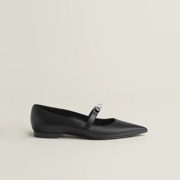 에르메스 여성 켈리 플랫 - Hermes Womens Kelly Flat shoes - h… - 1