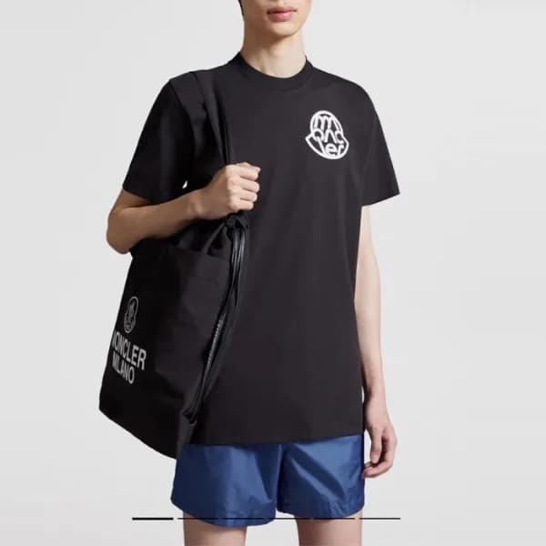 몽클레어 남성 라운드 반팔 티셔츠 - Moncler Mens Round Tshirt - m… - 1