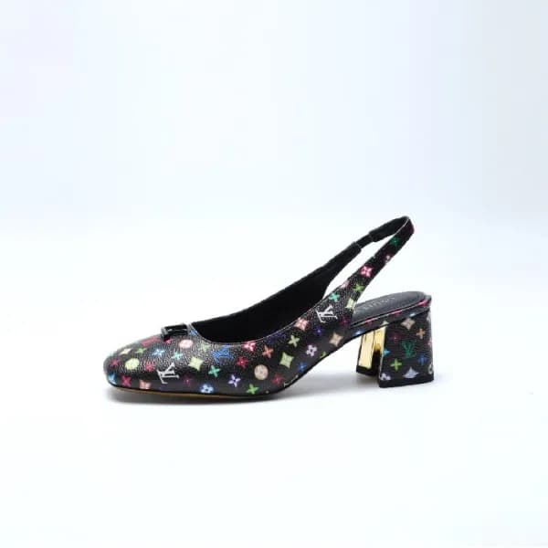 루이비통 여성 스윙 슬링백 펌프스 - Louis vuitton Womens Swing Sl… - 1