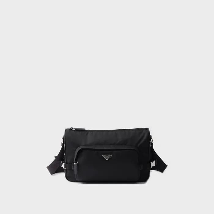 프라다 남성 라지 리나일론 가죽 숄더백 2VH191 - Prada Mens Large Re… - 1