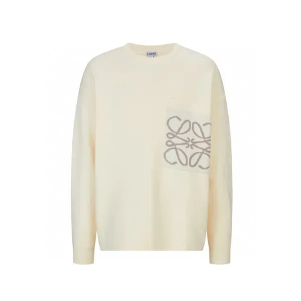 로에베 남성 라운드 스웨터 - Loewe Mens Round Sweater - loc831… - 1