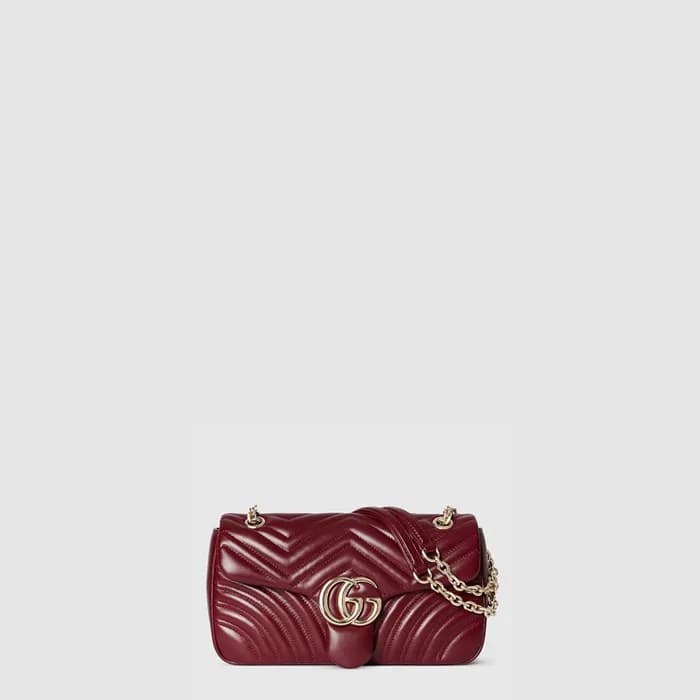 구찌 여성 GG 마몽 미디엄 숄더백 - Gucci Womens GG Marmont Medi… - 1