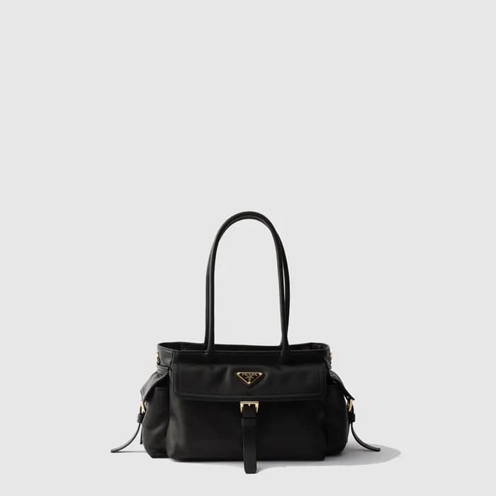 프라다 여성 미디엄 익스플로어 나파 가죽 토트백 1BG596 - Prada Womens M… - 1