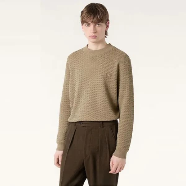 로로피아나 남성 라운드 스웨터 - Loro Piana Mens Round Sweater -… - 1