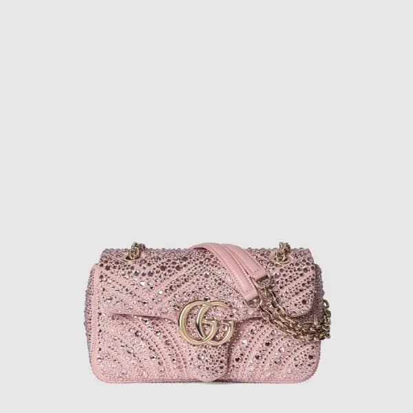 구찌 여성 크리스탈 스몰 숄더백 - Gucci Womens Crystal Small Sho… - 1