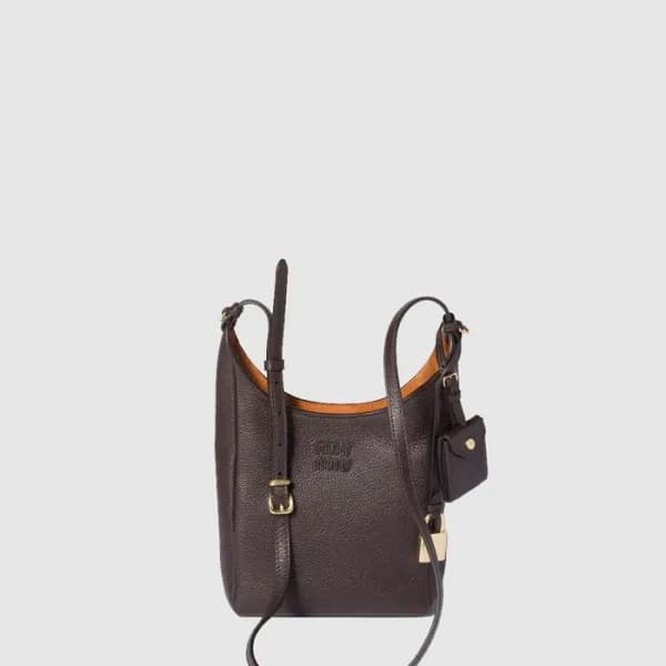 미우미우 여성 가죽 버킷 백 - Miumiu Womens Leather Bucket Bag… - 1