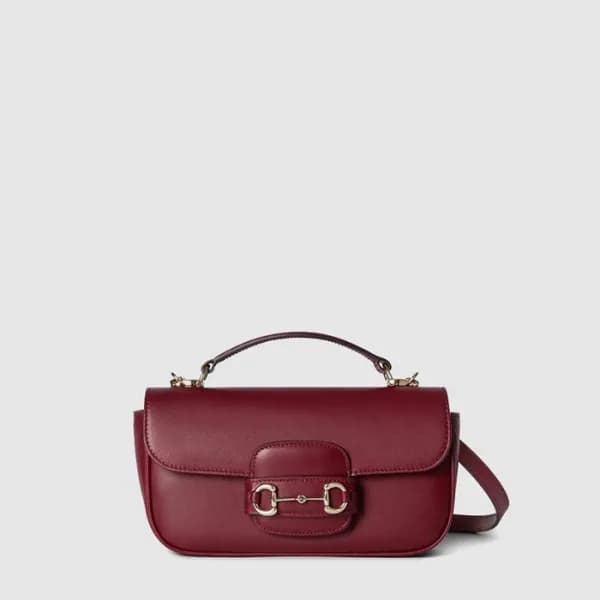 구찌 여성 홀스빗 1955 소프트 스몰 탑 핸들백 - Gucci Womens Horsebi… - 1