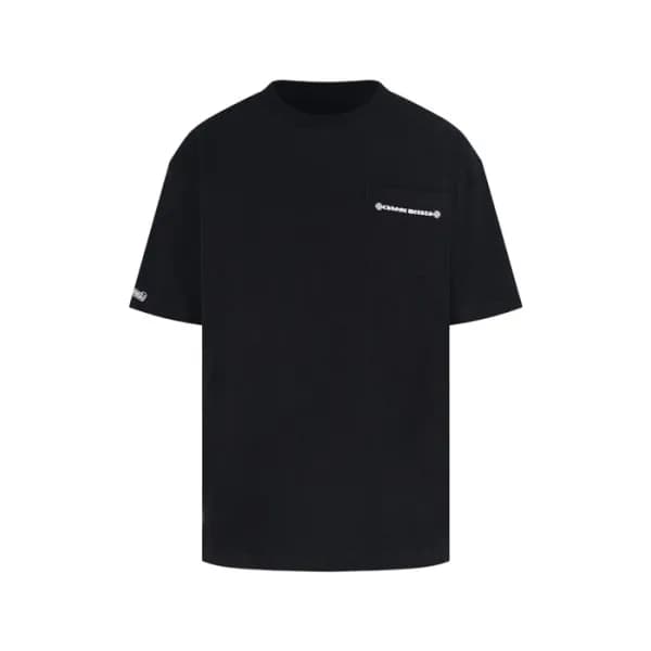 크롬하츠 남성 라운드 반팔티 - Chrom Hearts Mens Round Tshirt -… - 1