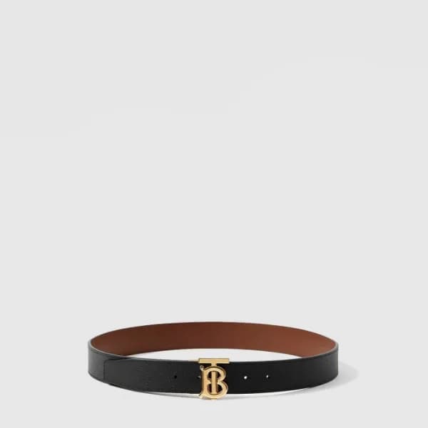 버버리 남성 레더 TB 벨트 - Burberry Mens Leather TB Belt - … - 1