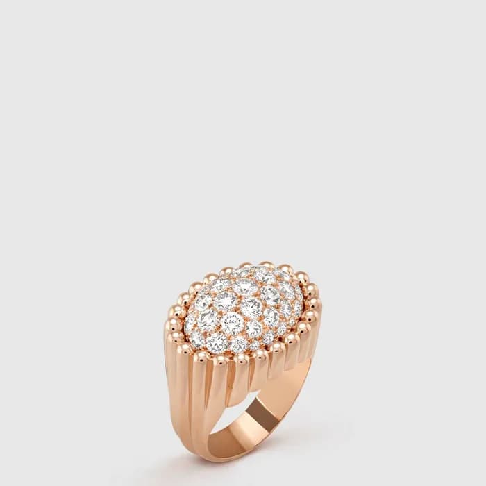 반클리프 아펠 여성 뻬를리 다이아몬드 링 - Van Cleef & Arpels Womens… - 1