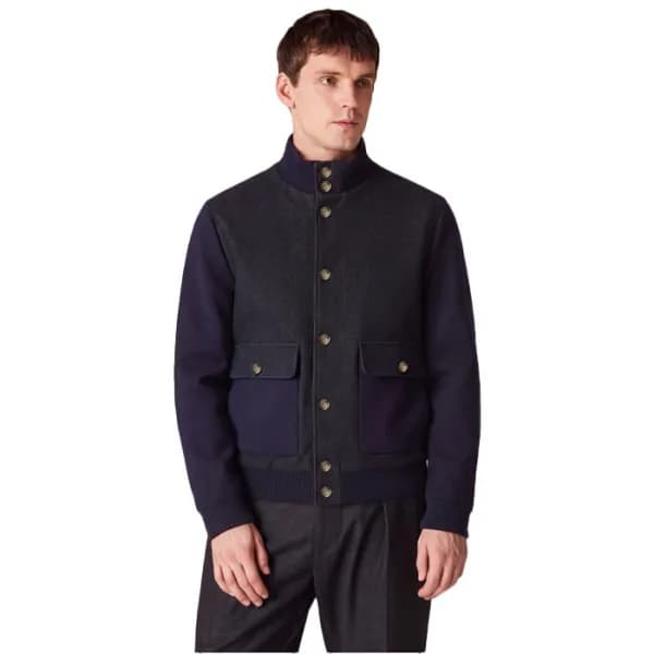브루넬로쿠치넬리 남성 터틀넥 재킷 - Brunello Cucinelli Mens Turtl… - 1