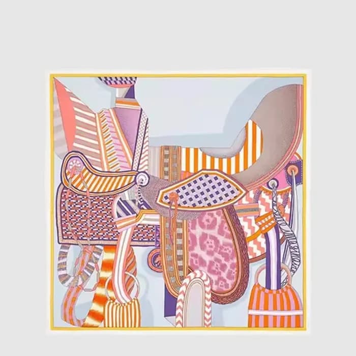 에르메스 여성 라셀 이마지네르 스카프 - Hermes Womens La Selle Imaginaire Scarf - acc8801x - 1