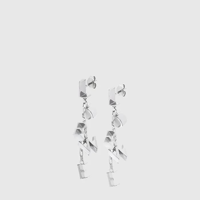 로에베 여성 알파벳 이어링 - Loewe Womens Alphabet Earring - acc9981x - 1