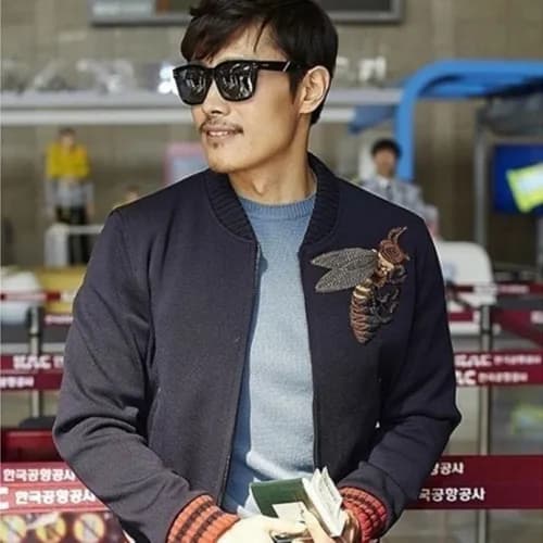 Gucci 2018 Mens Honeybee Jacket - 구찌 남성 꿀벌 자수 봄버 자… - 1