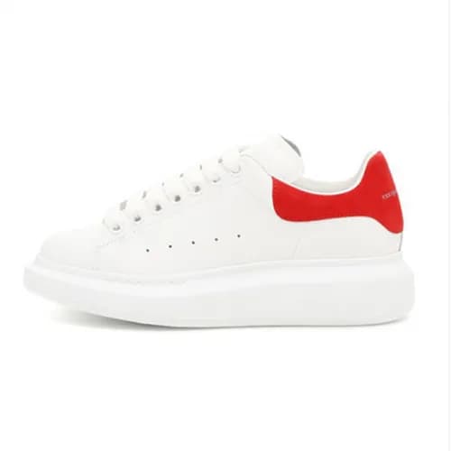 Alexander McQueen 2018 Oversol Sneakers Red (Suede… - 1