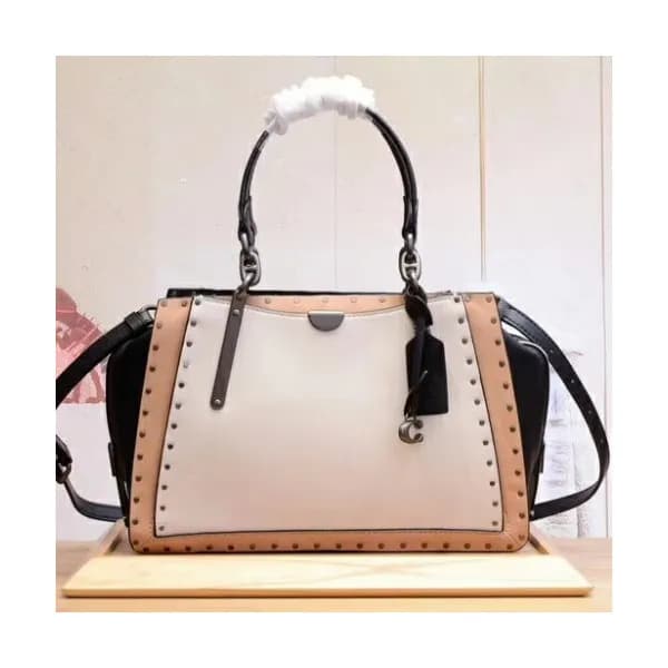 Coach Leather Dreamer Version Tote Shoulder Bag,28… - 1