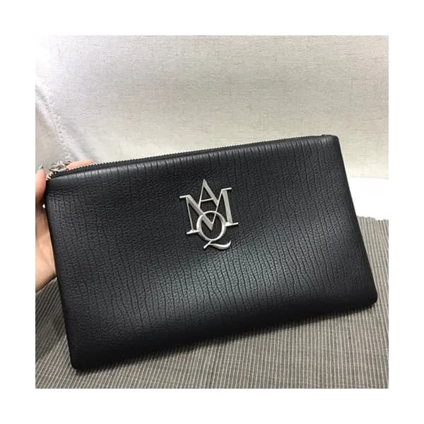 Alexander Mcqueen 2018 Leather Clutch Bag ,26.5CM … - 1