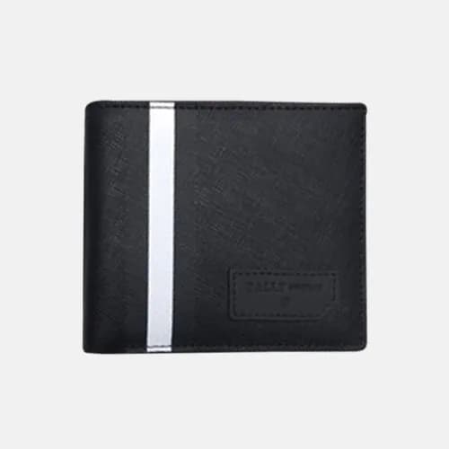 Bally 2019 Mens Brasai Logo Leather Bifold Wallet … - 1