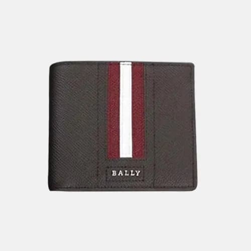 Bally 2019 Mens Taliro Steel Logo Leather Bifold W… - 1