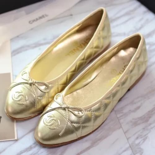 Chanel 2018 Ladies Classic CC Logo Ballet Shoes - … - 1