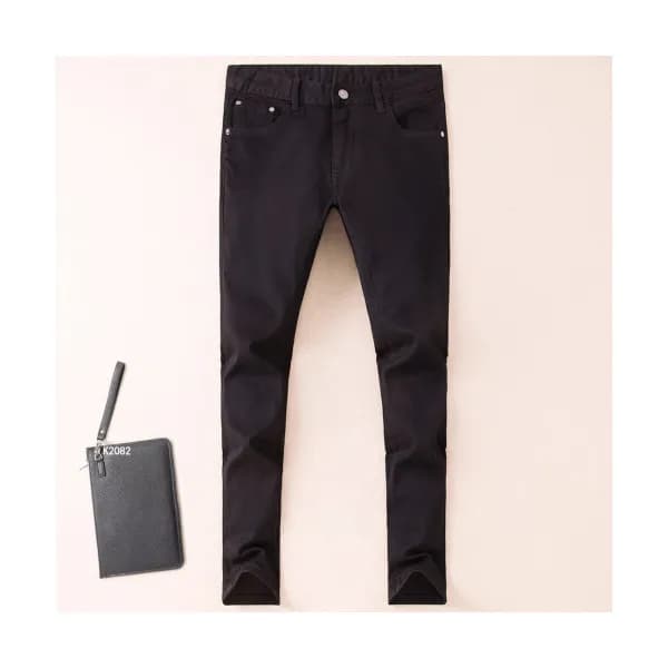 Armani 2018 Mens Embroidery Slim Fit Denim Pants -… - 1