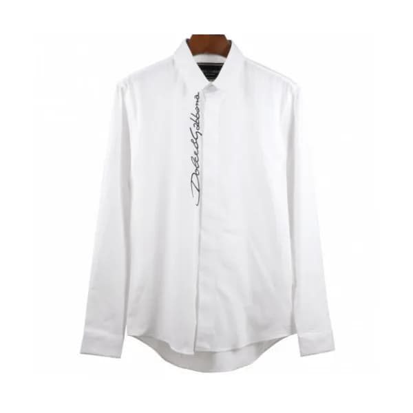 Dolce&Gabbana 2019 Mens Logo Slim Fit Cotton Tshir… - 1