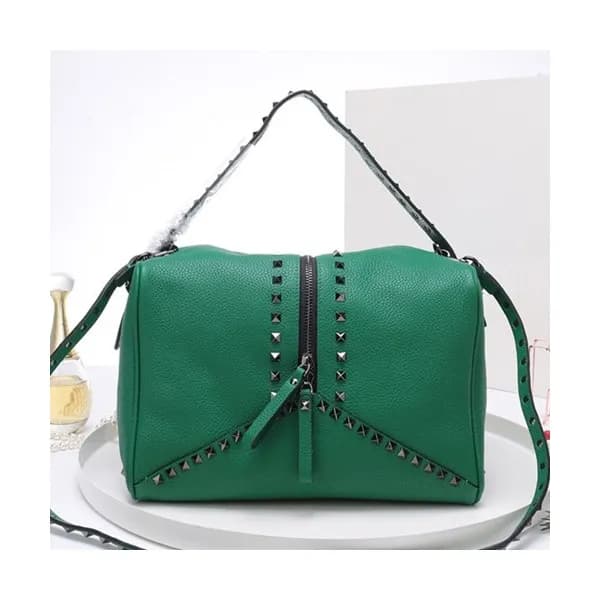 [컬러풀]Valentino 2019 Leather Ruckstud Tote Shoudle… - 1