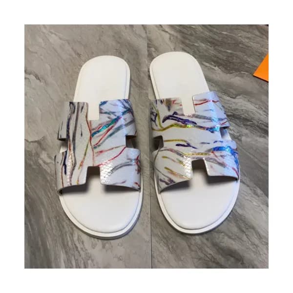 Hermes 2019 Mens Classic Oasis Leather Sandal - 에르… - 1